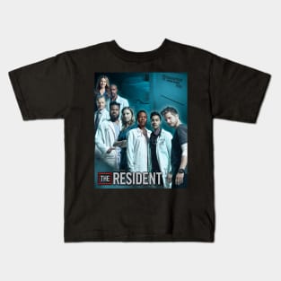 The Resident - Blue Chastain Kids T-Shirt